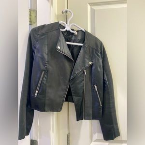 H&M leather jacket